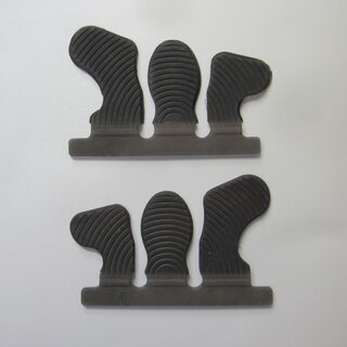Duplo Klebekragen Wolf Busch regulär schwarz